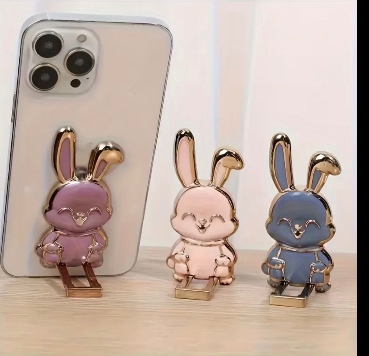Bunny phone stands