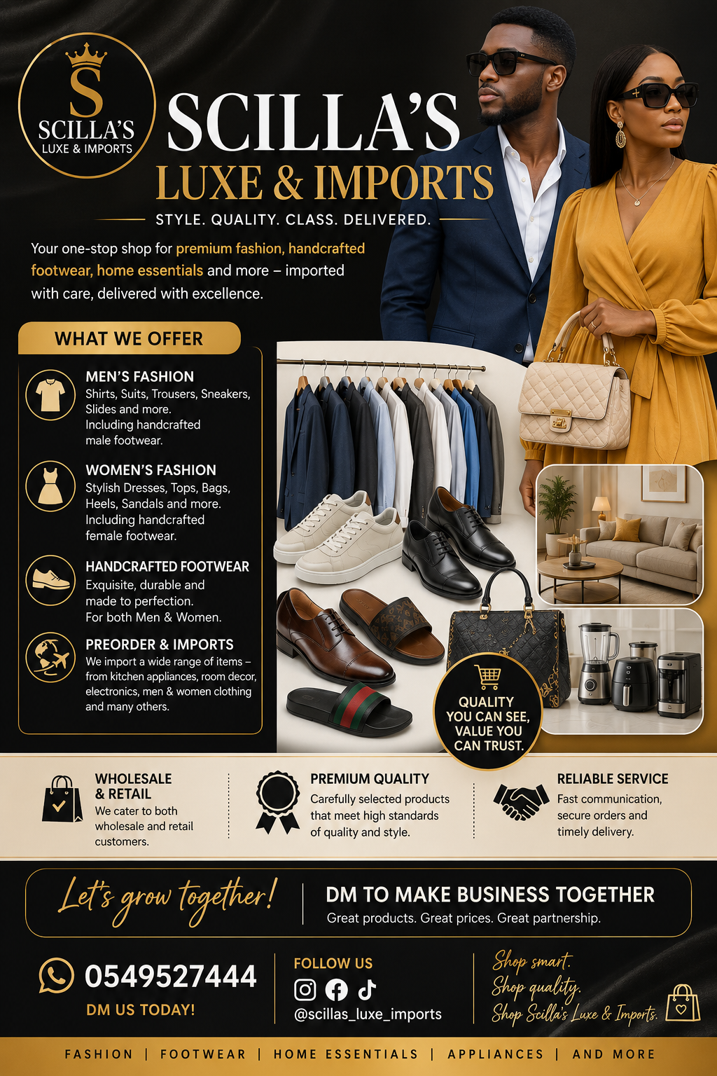 Scilla’s Luxe and Imports